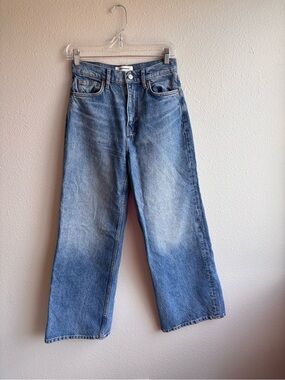Reformation Light Blue Wide-Leg Jeans
